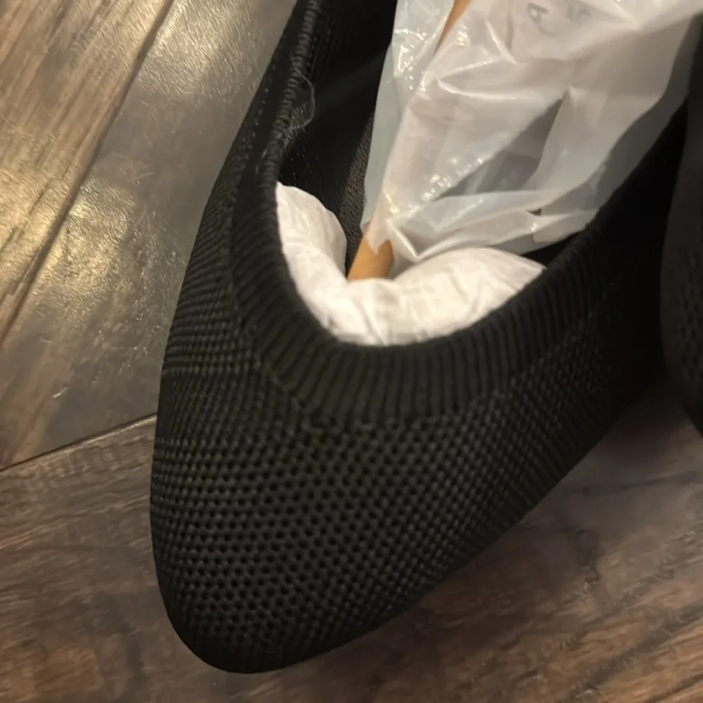 Black Pointed Toe Flats - Lane Bryant